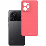Spacecase Silicone Case Poco X5 Pro 5G red