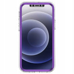 Spacecase Marble 360 iPhone 12/12 pro fioletowy