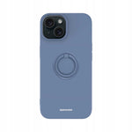 Spacecase Silicone Ring iPhone 15 blue