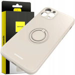 Spacecase Silicone Ring iPhone 11 Pro Max bone