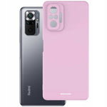 Spacecase Silicone Case Redmi Note 10 Pro lilac
