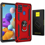Spacecase Ring NX Galaxy A21S czerwony