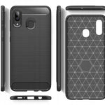 Spacecase Carbon Galaxy A40 czarny