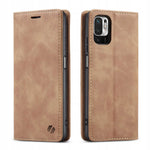 Spacecase Wallet Poco M3 Pro/Redmi Note 10 5G light brown