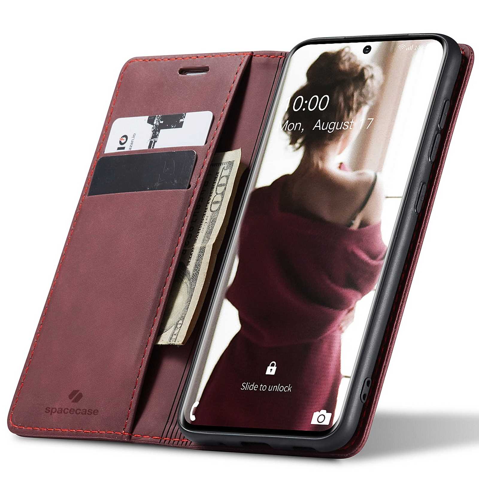 Spacecase Wallet Galaxy S20 red