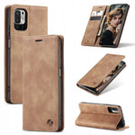 Spacecase Wallet Poco M3 Pro/Redmi Note 10 5G light brown