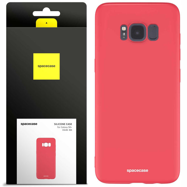 Spacecase Silicone Case Galaxy S8+ red