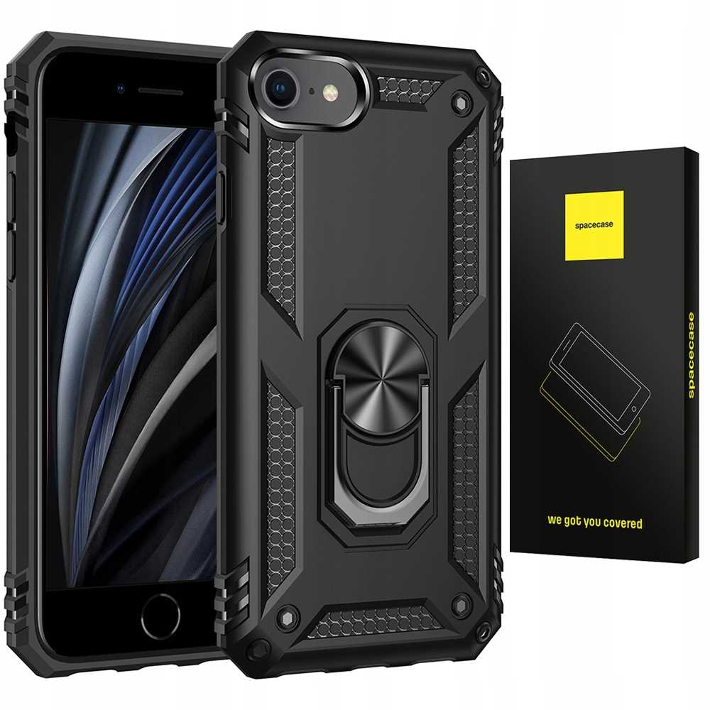 Spacecase Ring NX iPhone 6/7/8/SE czarny