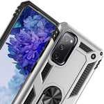 Spacecase Ring NX Galaxy S20 fe srebrny
