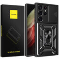 Spacecase Camring Galaxy S23 Ultra black