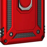 Spacecase Ring NX Motorola Moto G9 Plus czerwony