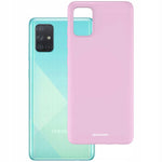 Spacecase Silicone Case Galaxy A51 lilac