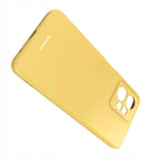 Spacecase Silicone Case Redmi Note 12 4G yellow