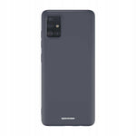 Spacecase Silicone Case Galaxy A71 black