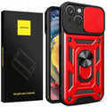 Spacecase Camring iPhone 15 Plus red