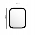 Spacecase Hybrid Glass Amazfit GTS 4 Mini