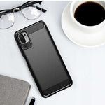 Spacecase Carbon Redmi Note 10 5G/Poco M3 czarny
