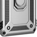 Spacecase Ring NX Moto G9 Play/E7 Plus srebrny