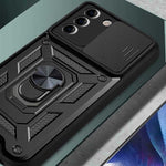 Spacecase Camring Galaxy S21 FE black