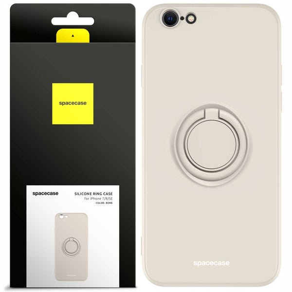 Spacecase Silicone Ring iPhone 7/8/SE bone