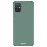 Spacecase Silicone Case Galaxy A51 dark green