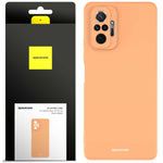 Spacecase Silicone Case Redmi Note 10 Pro orange