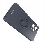 Spacecase Silicone Ring Redmi Note 12 Pro 5G black