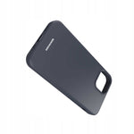 Spacecase Silicone Case iPhone 13 Mini black