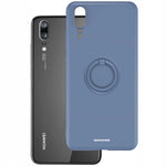 Spacecase Silicone Ring Huawei P20 blue