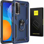 Spacecase Ring NX Huawei P Smart 2021 niebieski