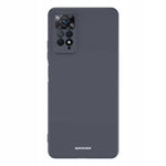 Spacecase Silicone Case Redmi Note 11 Pro 5G black