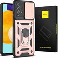 Spacecase Camring Galaxy A52 różowy
