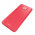 Spacecase Silicone Case Redmi Note 9S/9 Pro red