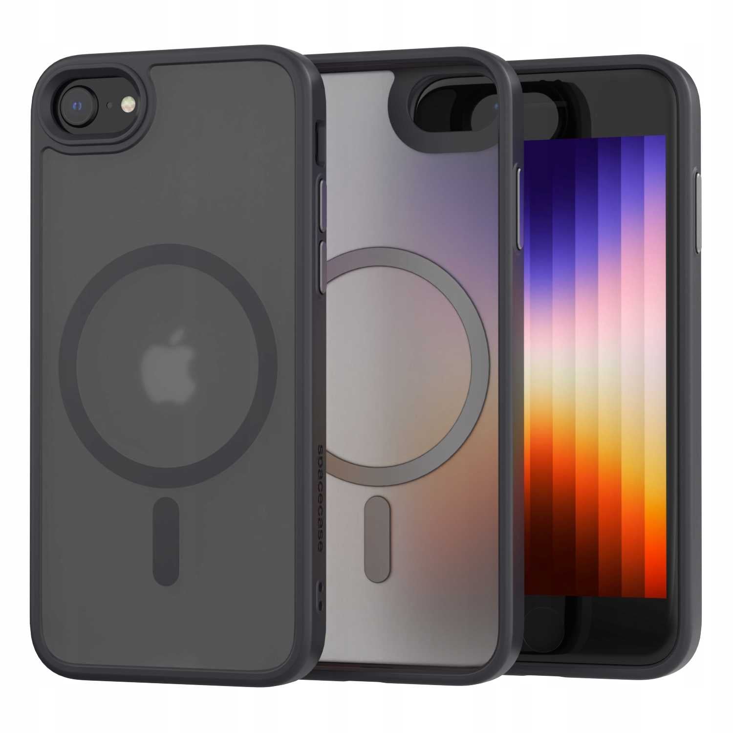 Spacecase Hybrid Mag iPhone 7/8/SE black
