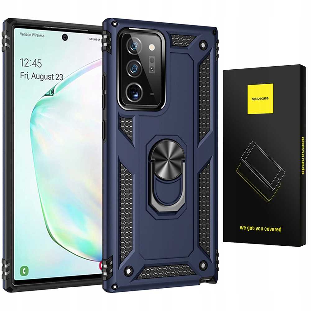 Spacecase Ring NX Galaxy Note 20 ultra niebieski