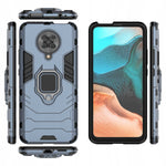Spacecase X-Ring Poco F2 Pro niebieski