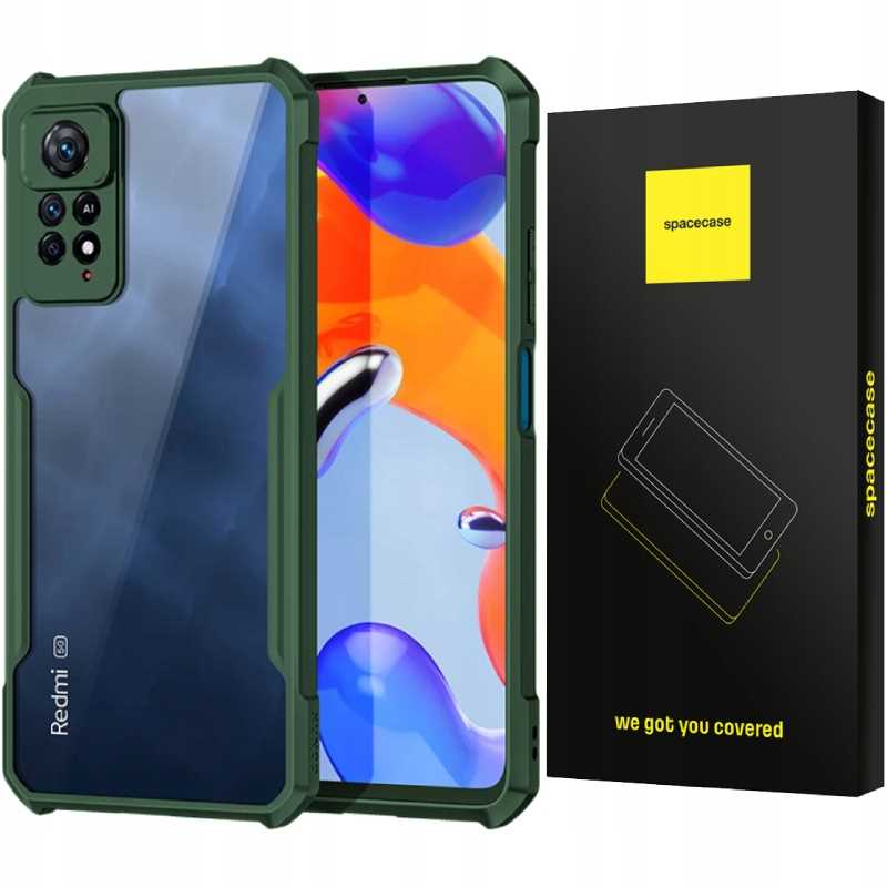 Spacecase Beetle Redmi Note 11 Pro zielony