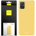 Spacecase Silicone Case Galaxy A51 yellow