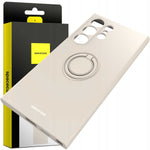 Spacecase Silicone Ring Galaxy S24 Ultra bone