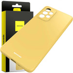 Spacecase Silicone Case Galaxy A33 5G yellow