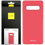 Spacecase Silicone Case Galaxy S10+ red