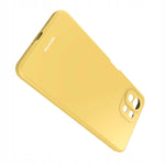Spacecase Silicone Case Xiaomi Mi 11 Lite yellow