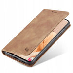 Spacecase Wallet Galaxy S21 FE light brown