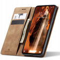 Spacecase Wallet Redmi 12C light brown