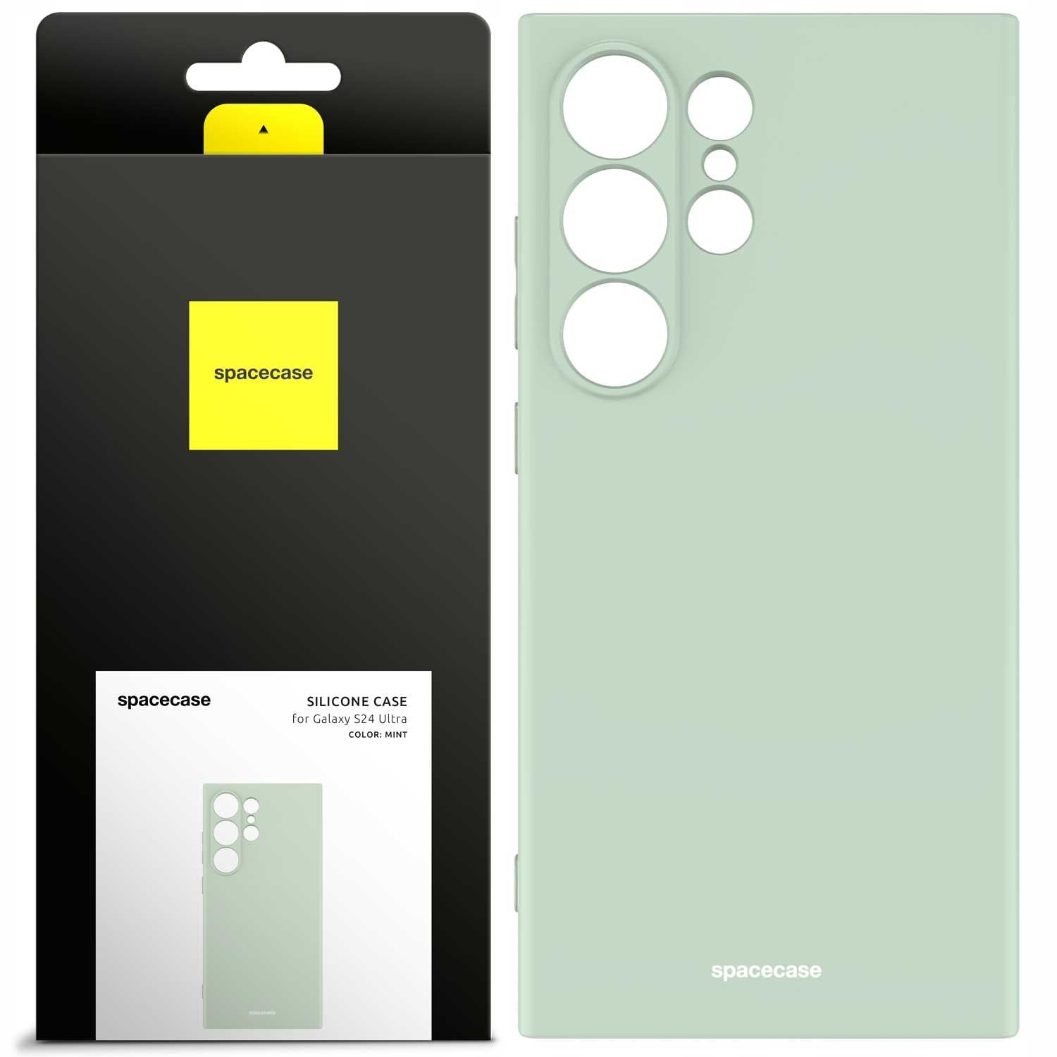 Spacecase Silicone Case Galaxy S24 Ultra mint