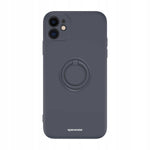 Spacecase Silicone Ring iPhone 11 black