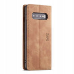 Spacecase Wallet Galaxy S10e kawowy
