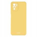 Spacecase Silicone Case Redmi Note 10/10s yellow
