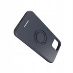 Spacecase Silicone Ring iPhone 12 Mini black