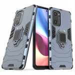 Spacecase X-Ring Poco F3 niebieski